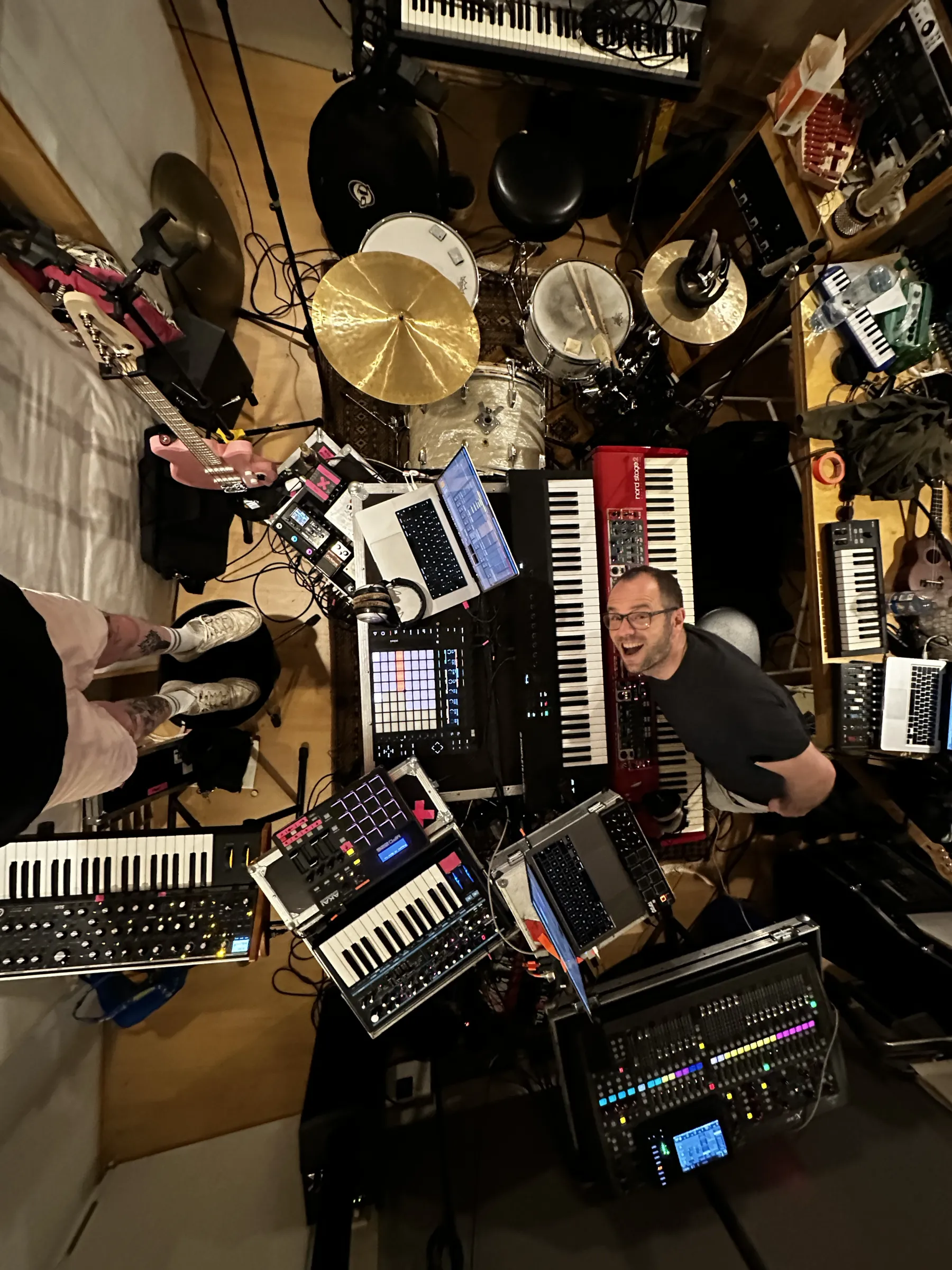 Johannes Steidle in seinem Studio